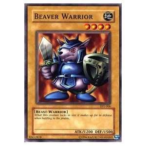  Yu Gi Oh   Beaver Warrior   Starter Deck Yugi Evolution 