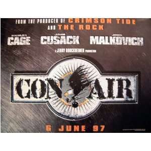 Con Air   Nicolas Cage   Original British Movie Poster