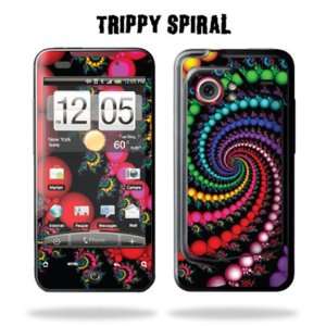   for HTC DROID INCREDIBLE   Trippy Spiral Cell Phones & Accessories