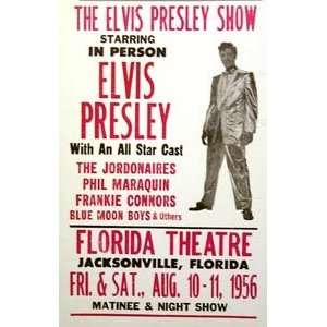  Elvis Presley Florida 14x22 Concert Poster