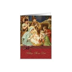  Nollaig Shona Duit, irish merry christmas card, nativity 