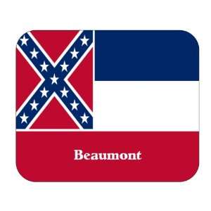   US State Flag   Beaumont, Mississippi (MS) Mouse Pad 