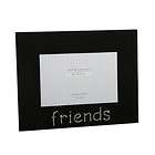 FRIENDS BLACK GLASS PICTURE PHOTO FRAME  