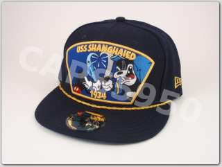   59fifty Hat New Era Fitted 5950 Cap SS Shanghaied 1934 Navy  