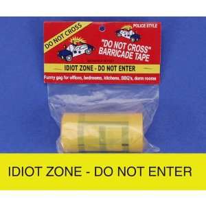  Idiot Zone Do Not Enter Tape Toys & Games