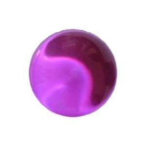  Purple Acrylic Contact Juggling Ball   70mm (2.75 Inches 