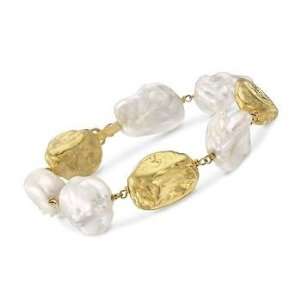  Keshi Pearl Bracelet In Vermeil Jewelry