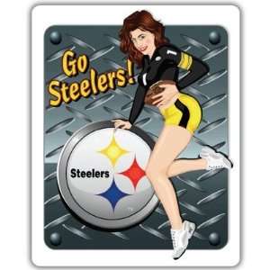  Pittsburgh Steelers NFL Football bumper sticker 4 x 5 