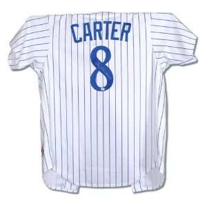  Gary Carter New York Mets Autographed Jersey with HOF 