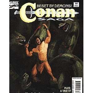 Conan Saga Magazine (1987 series) #88 Marvel  Books