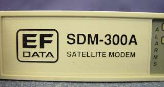 Comtech EF Data Satellite Modem SDM 300A SDM300A 63  