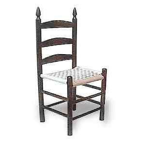   Wood Tan & White 17 1/2 Shaker Doll Chairs ART97102