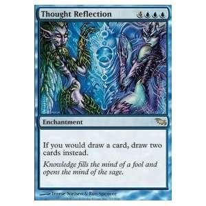   Magic the Gathering   Thought Reflection   Shadowmoor   Foil Toys