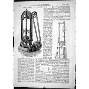  Engineering 1886 Messer Roll Corrugator Jaspar Arc Lamp 