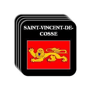 Aquitaine   SAINT VINCENT DE COSSE Set of 4 Mini Mousepad Coasters