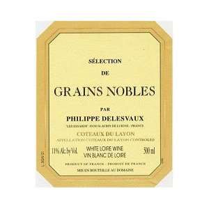 Philippe Delesvaux Coteaux Du Layon Selection De Grains Nobles 2001 