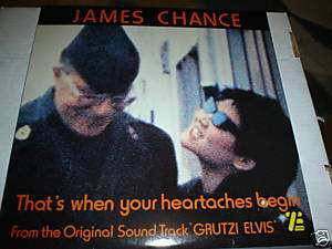 JAMES CHANCE & THE CONTORTIONS THATS WHEN THE HEARTACHE  