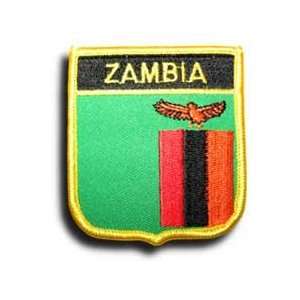  Zambia   Country Shield Patch Patio, Lawn & Garden