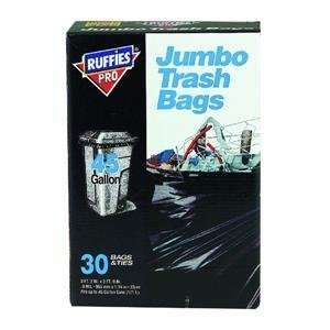 Berry Plastics tyco covalence 30 Count 45 Gallon Jumbo Trash Bags 