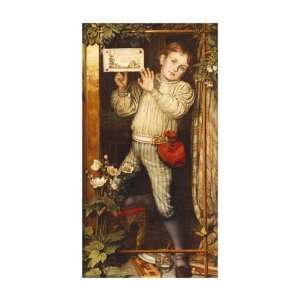  Master Hilary The Tracer by William Holman Hunt. size 15 