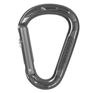 Edelrid HMS Strike Slider Carabiner   Slate  Sports 