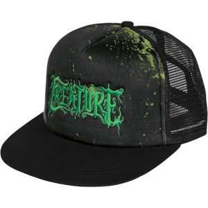  Creature Cradled Trucker Hat Adj [Black] Sports 