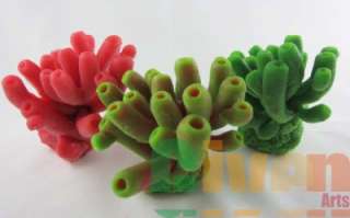   Fish Tank Silicone Sea Anemone Artificial Coral Ornament SH9018  