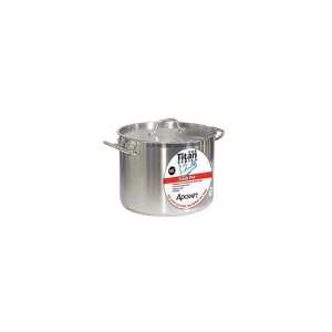 32 Qt Titan Stock Pot with Cover   Induction Ready   18 8 Stainless 