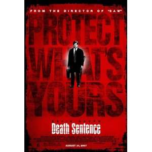  Death Sentence Original Single Sided Movie Poster 27 x 40 