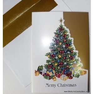  Merry Christmas Foil Embossed   Boxed Christmas Cards 