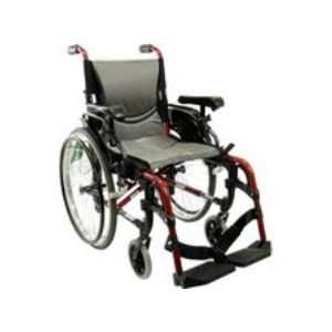 Karman Ergonomic S 305Q Wheelchair 18 x 17  Rose Red