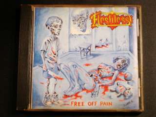 Fleshless / Mastic Scum Split Free Off Pain / Fake CD  