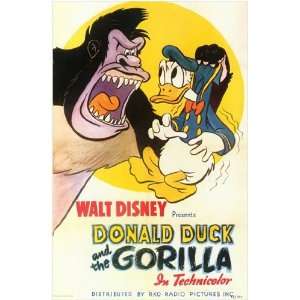  Donald Duck and the Gorilla by Unknown 11x17 Kitchen 