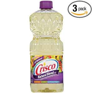Crisco Natural Blend Oil, 48 Ounce (Pack Grocery & Gourmet Food