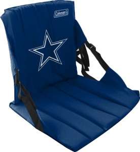 Dallas Cowboys Stadium Seat NFL Coleman Folding Waterproof Chair New 