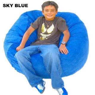 Bean Bag Chair Large by Cozy Sac 4 Micro Suede Choose from Earth 