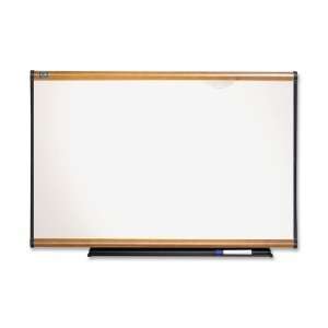  Total Erase Marker Board, 48 x 36, White, Maple Frame 