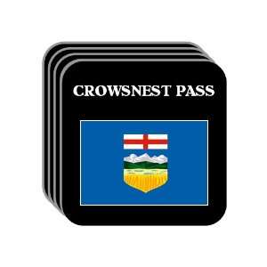  Alberta   CROWSNEST PASS Set of 4 Mini Mousepad Coasters 