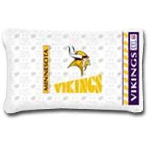 Minnesota Vikings Pillowcase   Standard 