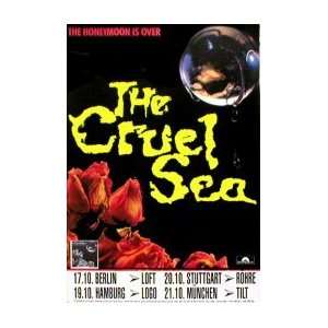 CRUEL SEA The Honeymoon is Over German Tour Music Poster 