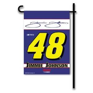  Jimmie Johnson #48 NASCAR Garden Flag