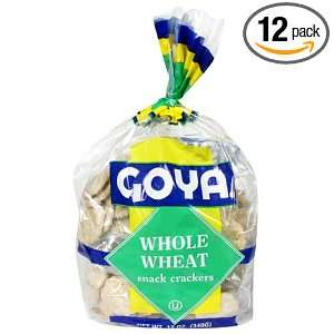 Goya Whole Wheat Snack Crackers Grocery & Gourmet Food