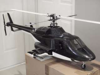 RC AirWolf 600 RTF 9Ch Large Scale Helicopter Retracts Trex Alloy 