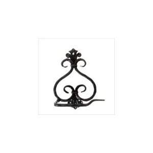  Mountain Wrought Iron Scroll Toilet Paper Holder Right