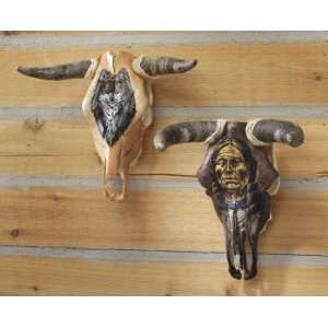 Handpainted Steer Skull 