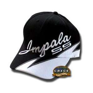   Impala SS Shark Tooth Hat Cap Apparel Clothing White/Black Automotive