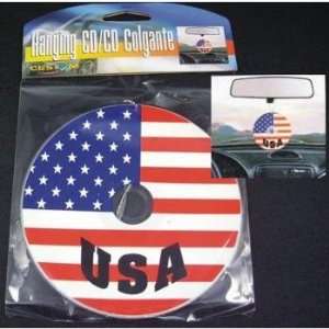  Patriotic Hanging CD USA Automotive