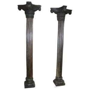  Hand Carved Old Pillars
