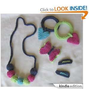 Cheerful Cuties Jewelry Set Knitting Pattern Ellen Kapusniak  
