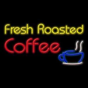  LED Neon Fresh Roasted Coffee Sign